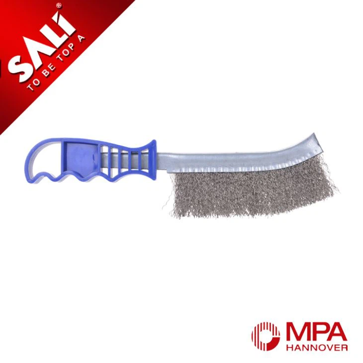Manual hand Knife Brush Wholesale bbq wire brush supplier